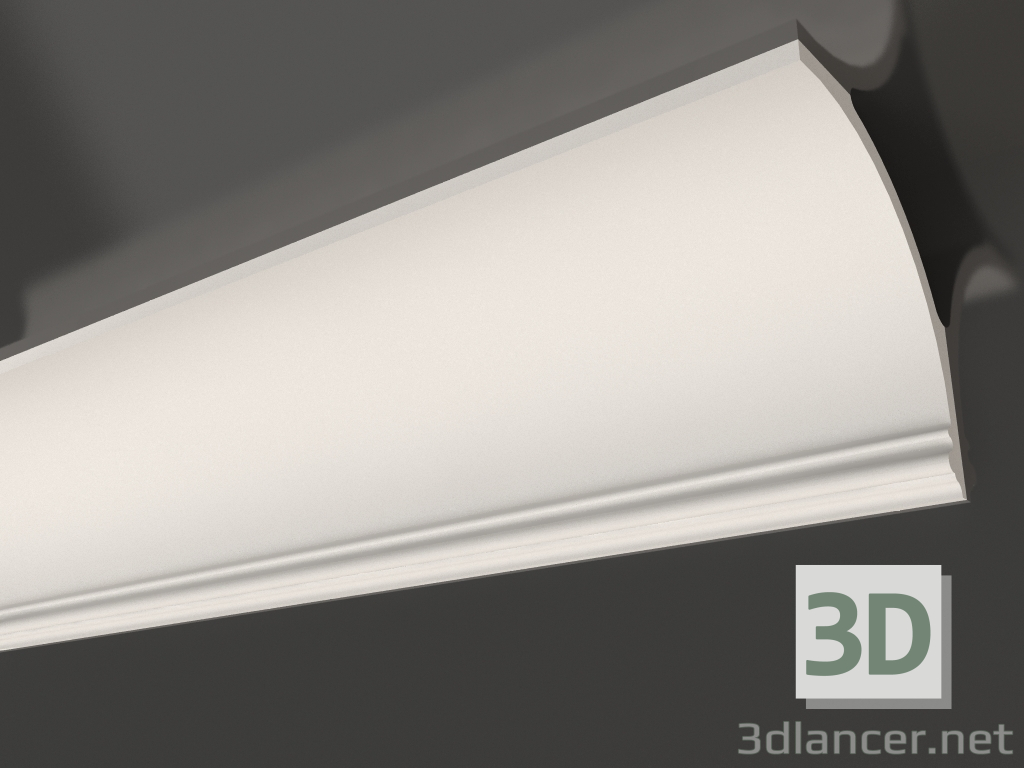 modèle 3D Corniche plafond en plâtre haut KGP 017 1 (205x175) - preview