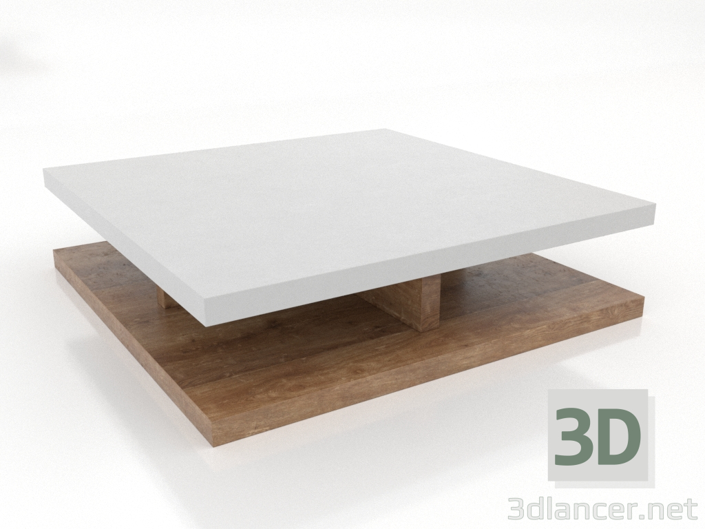 3d model Coffee table IMAN - preview 3d model Coffee table IMAN - preview