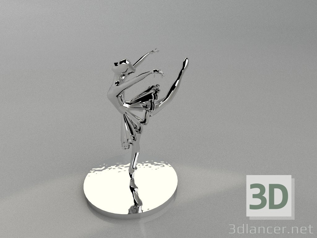 3D Modell Statuette - Vorschau