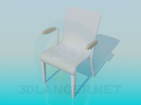 modelo 3D Sillón - escuchar modelo 3D Sillón - escuchar