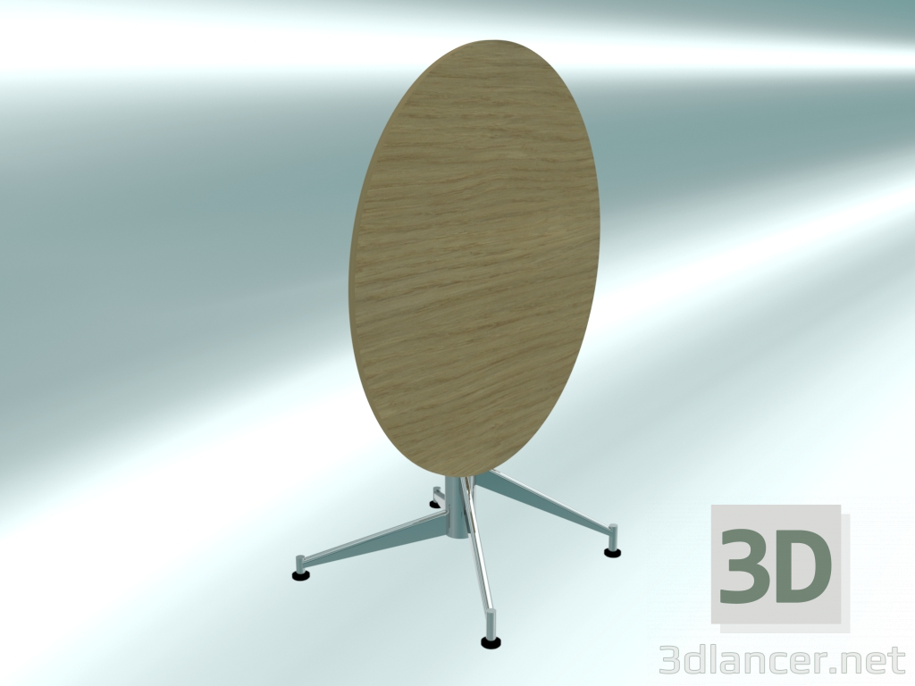 3D modeli Katlanır masa sehpaları SELTZ big (Ø90 H72 katlanmış) - önizleme
