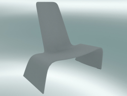 Armchair LAND lounge chair (1100-00, signal gray)