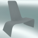 modèle 3D Fauteuil LAND lounge chair (1100-00, gris signal) - preview