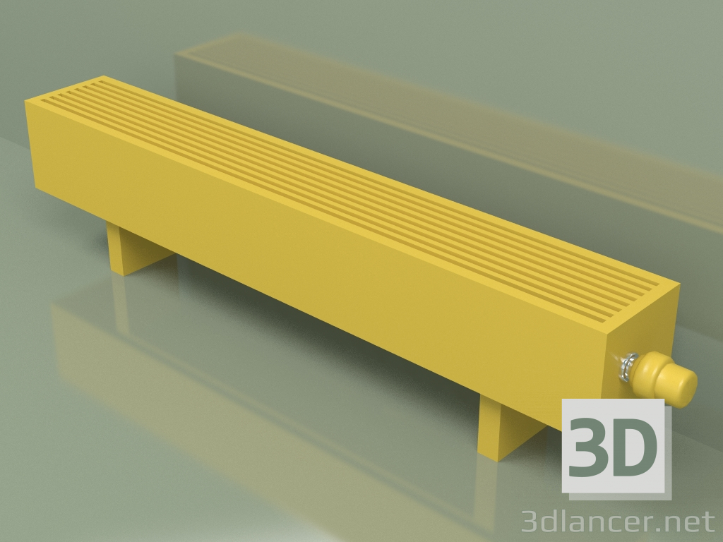 3D modeli Konvektör - Aura Basic (140x1000x146, RAL 1012) - önizleme