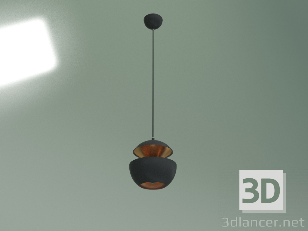 modello 3D Lampada a sospensione 50170-1 (nero) - anteprima