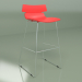 3d модель Барный стул Techno (красный) – превью