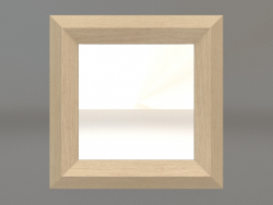 Зеркало ZL 06 (400х400, wood white)
