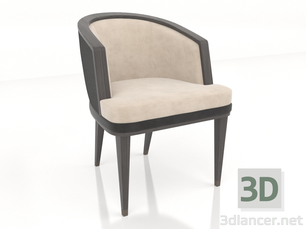 3D Modell Stuhl (D624) - Vorschau