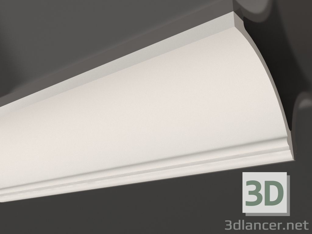 Modelo 3d Cornija de teto alto de gesso KGP 018 (210x215) - preview