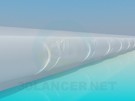 3d model Ceiling molding - preview 3d model Ceiling molding - preview