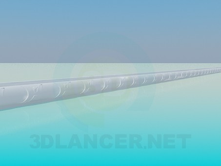 3d model Ceiling molding - preview 3d model Ceiling molding - preview