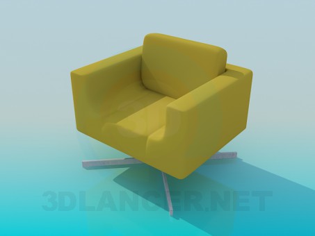 3d model Armchair - preview 3d model Armchair - preview