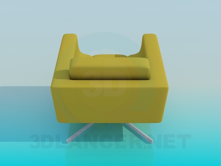 3d model Armchair - preview 3d model Armchair - preview