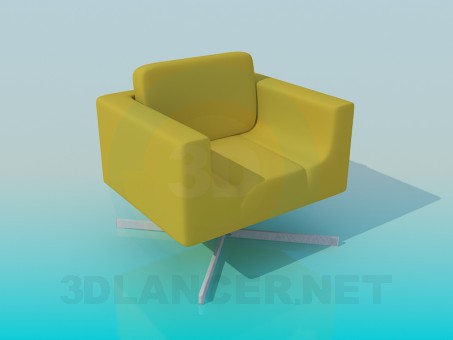 3d model Armchair - preview 3d model Armchair - preview