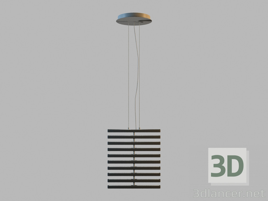 modèle 3D lampe suspendue de 2140 - preview