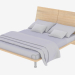 3d model Double bed (cr 25) - preview