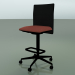 3d model Stool 6504 (5 wheels, with mesh, V39) - preview