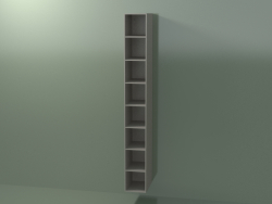 Wall tall cabinet (8DUAFD01, Clay C37, L 24, P 36, H 192 cm)