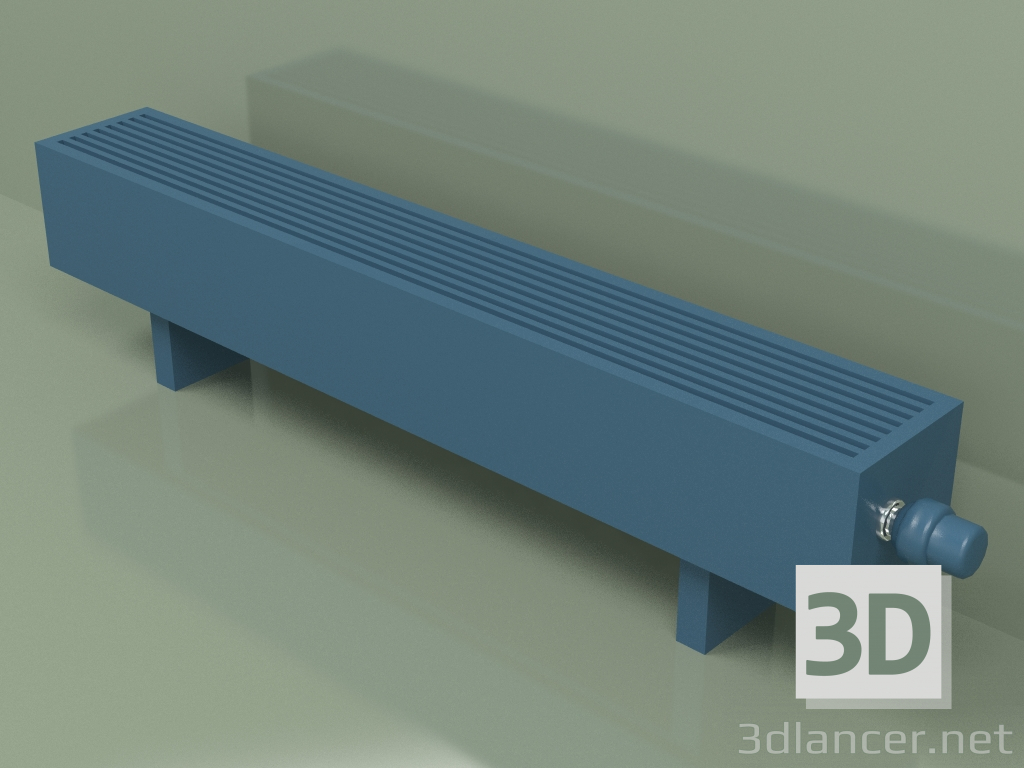 modello 3D Convettore - Aura Basic (140x1000x146, RAL 5001) - anteprima