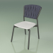 modèle 3D Chair 220 (Metal Smoke, Polyuréthane Résine Gris, Ceinture Rembourrée Gris-Bleu) - preview