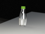 Glass bottle 1 l
