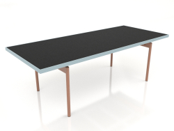 Обеденный стол (Blue grey, DEKTON Domoos)
