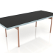 Modelo 3d Mesa de jantar (azul cinza, DEKTON Domoos) - preview