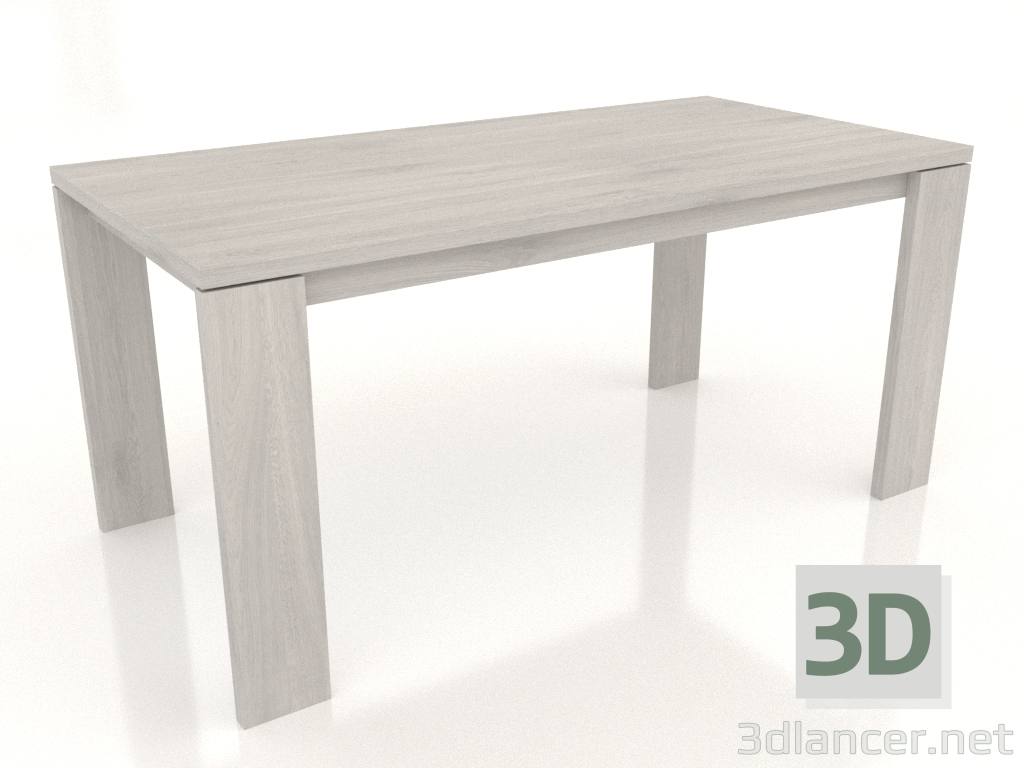 3d model Dining table BLANK 1600x800x750 mm (bleached oak) - preview