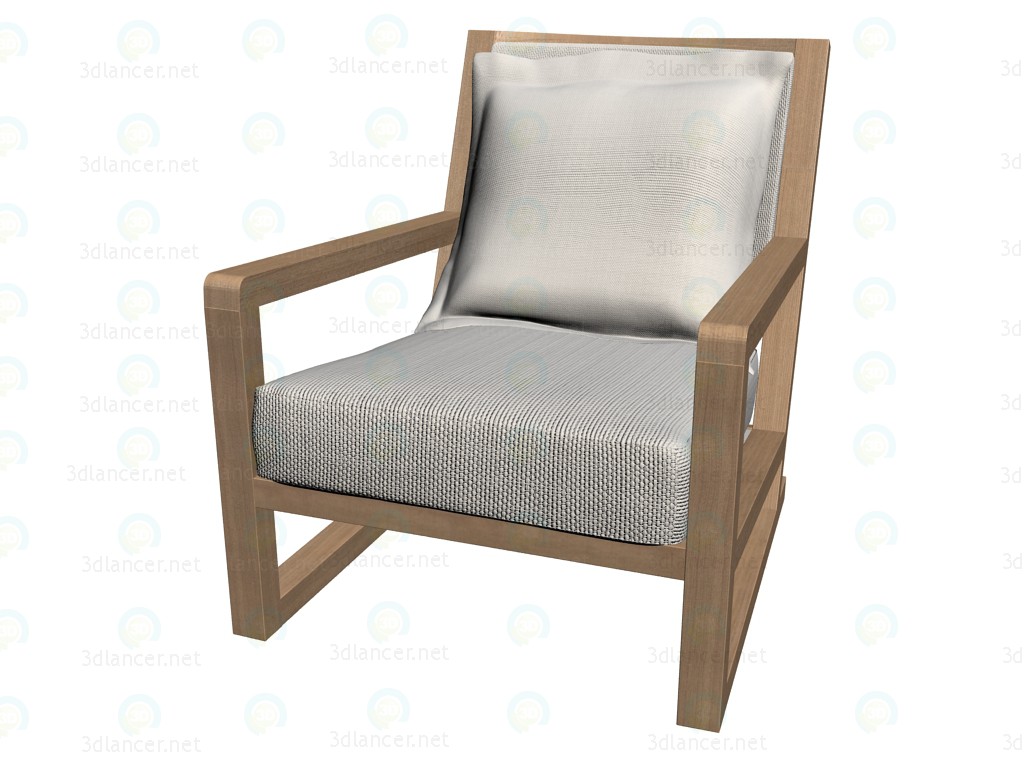 3d model Armchair SMPR - preview