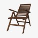 3d model Folding chair (position 2) - preview