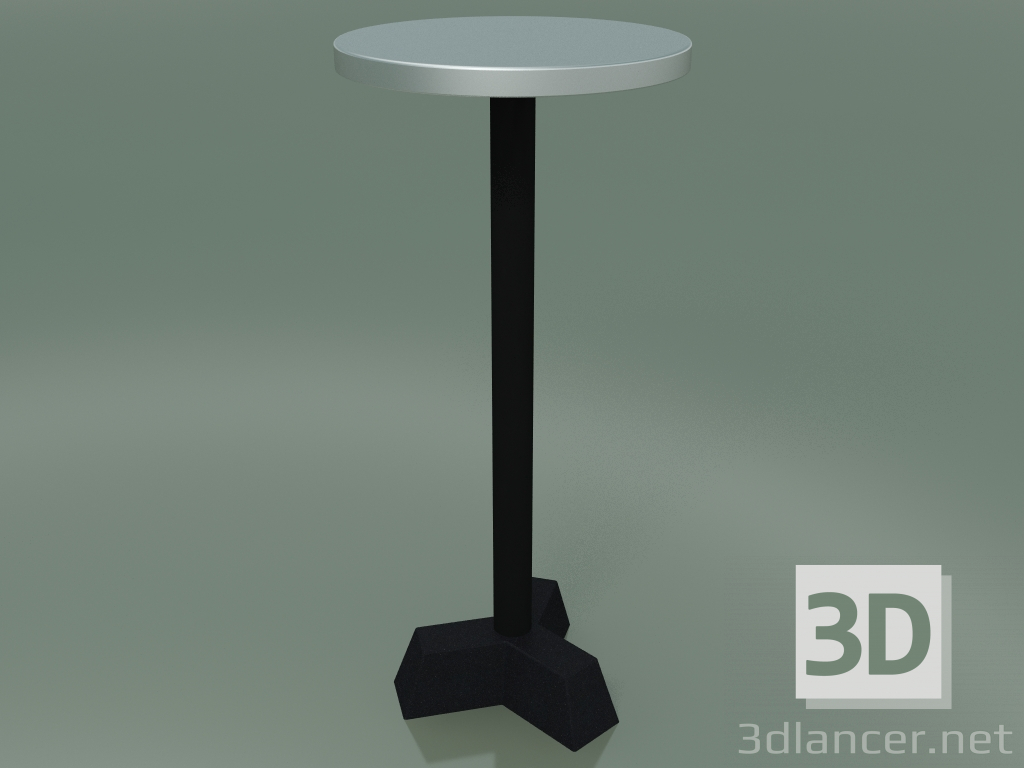 modello 3D Tavolo da bar (ottone 47, alluminio) - anteprima