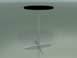Table ronde 5522, 5542 (H 105 - Ø 69 cm, Noir, LU1)