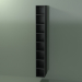 3d model Wall tall cabinet (8DUAFD01, Deep Nocturne C38, L 24, P 36, H 192 cm) - preview