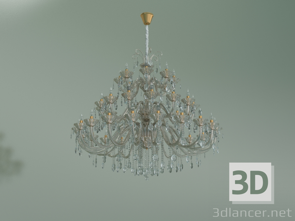 3d model Hanging chandelier 256-42 (Strotskis) - preview