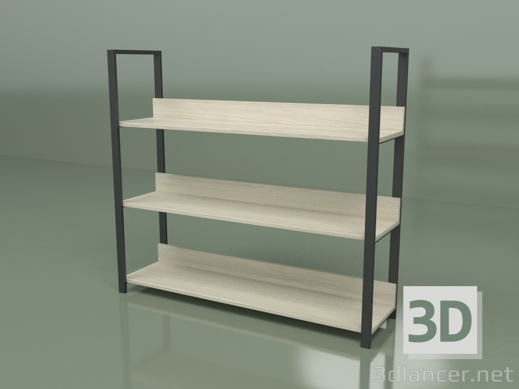 modèle 3D Rack 3 étagères 1350 - preview