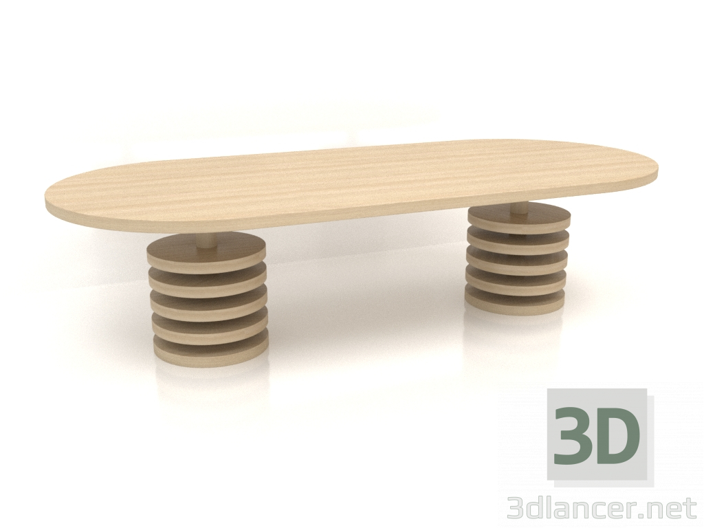 3d model Work table RT 03 (2932х1303х750, wood white) - preview