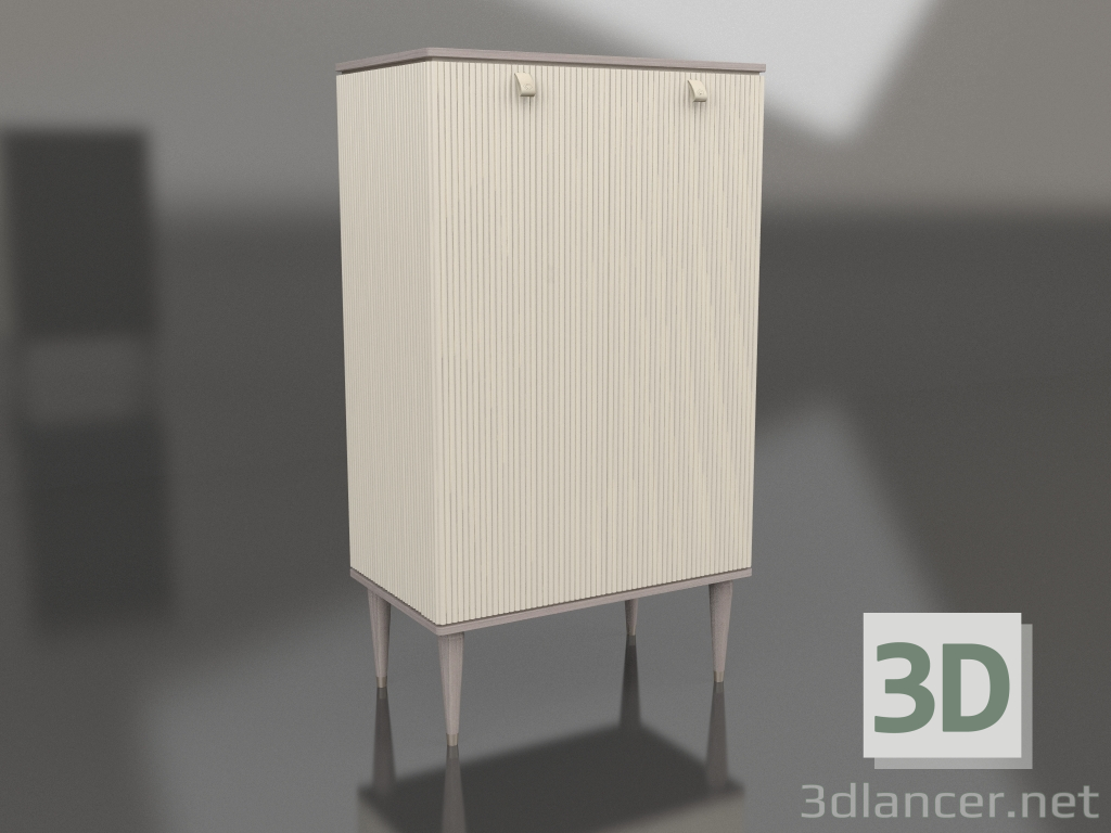 3d модель Высокий шкаф (C331) – превью
