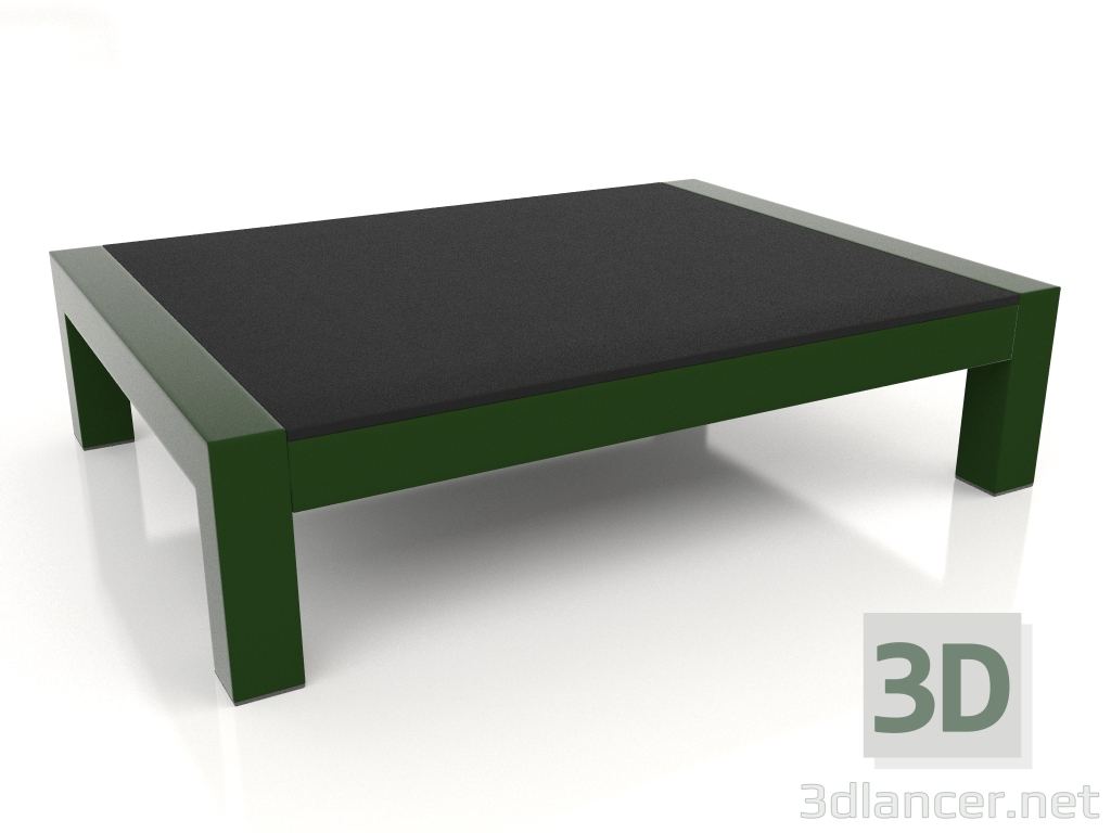 3d model Coffee table (Bottle green, DEKTON Domoos) - preview