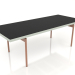 Modelo 3d Mesa de jantar (cinza cimento, DEKTON Domoos) - preview