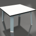 3d model Square side table (Blue gray, Phenolic) - preview