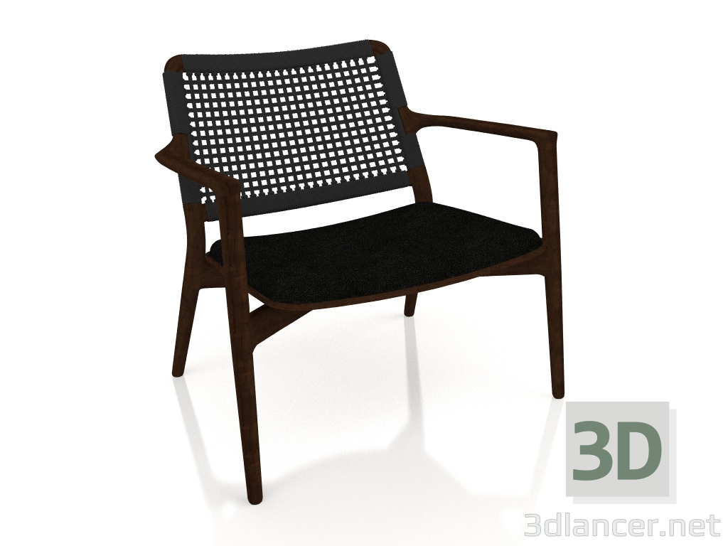 modèle 3D Chaise longue Cabine VIPP488 - preview