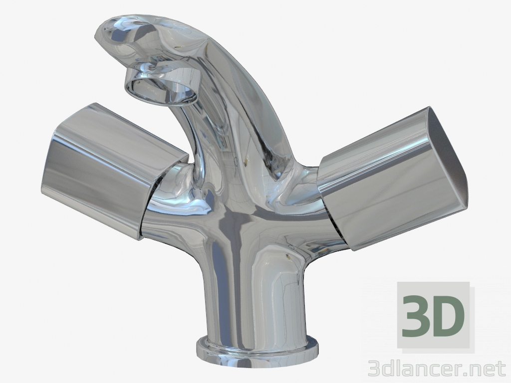 3D Modell Waschbecken Konwalia (BDK-021D 27197) - Vorschau