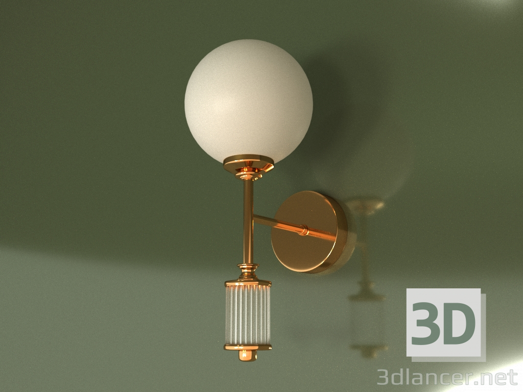 modello 3D Lampada da parete Mood Artu Glass ART-K-1 (Z) G - anteprima