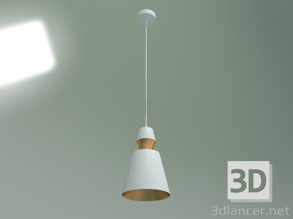 3d модель Підвісний світильник 50172-1 (білий) – превью
