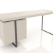 3d model Desk Tokyo (160X55, ivory) - preview
