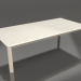 modello 3D Tavolino 70×140 (Sabbia, DEKTON Danae) - anteprima