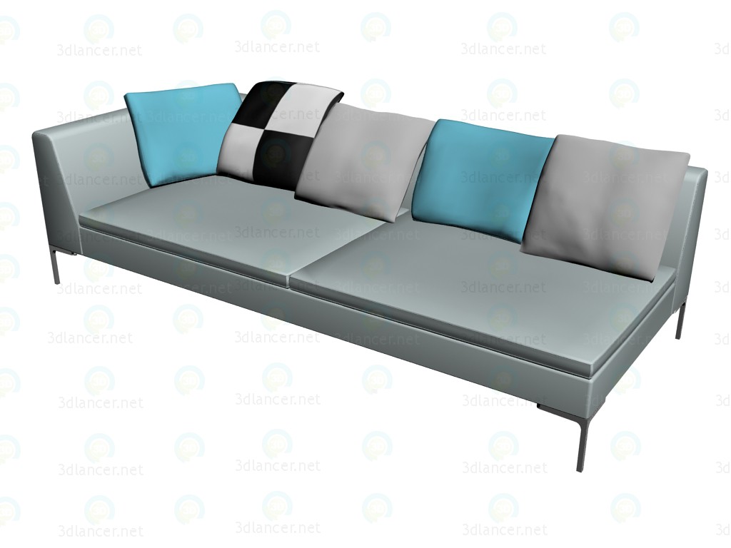 3D Modell Modulares Sofa CHL247S - Vorschau