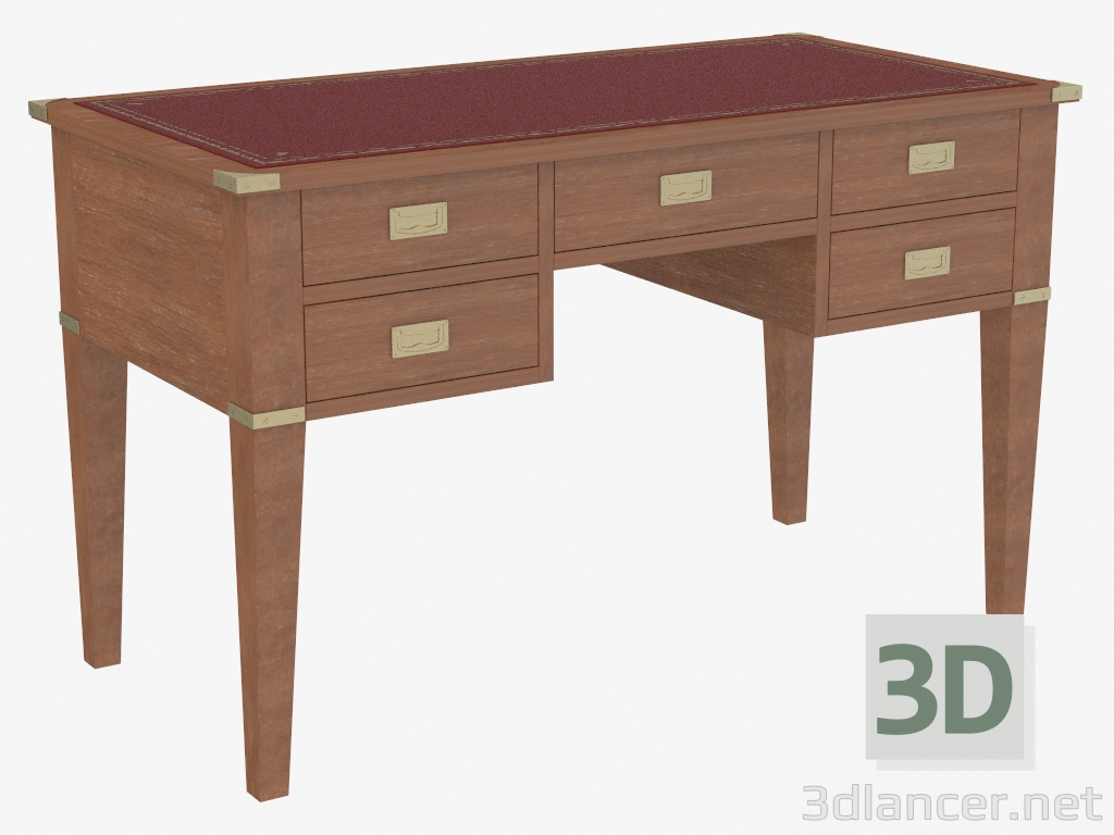 3d model Console with insert in the table top - preview