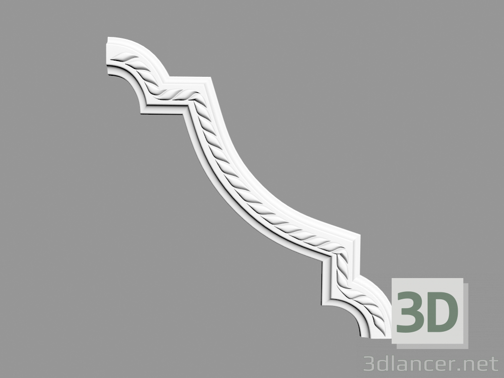 3D modeli Açı (MDU33) - önizleme