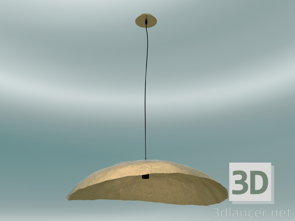 modello 3D Lampada a sospensione (ottone 95) - anteprima